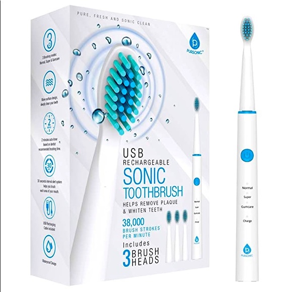 Pursonic Rechargeable USB toothbrush - Picture 2 of 5